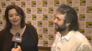 The Hobbit Peter Jackson and Philippa Boyens Interview  ComicCon 2012