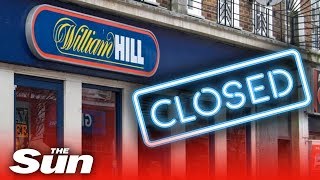 Why is William Hill closing 700 betting shops
