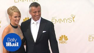 Matt LeBlanc and Andrea Anders at the Emmy Awards  Daily Mail