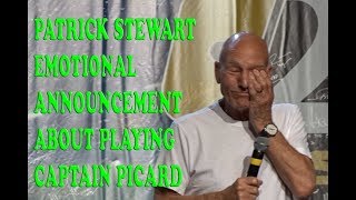 Patrick Stewart Gets Emotional Announcing Return To Captain Picard Role  8418