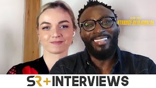 Jess Bush  Babs Olusanmokun Interview Star Trek Strange New Worlds