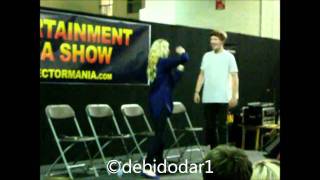 Harry Potter  William Melling and Evanna Lynch at EMS 2011