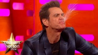 Jim Carrey  Tamsin Greig Impersonate A Pig  A Dog  The Graham Norton Show