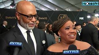 Chandra Wilson  James Pickens Jr on Greys Emmys REUNION Exclusive