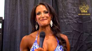 Erin Stern After Winning the 2012 FIgure Olympia