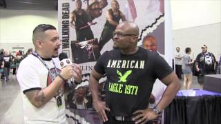 Walker Nation interview with Irone Singleton from The Walking Dead  Terror Con 2014