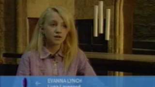 Evanna Lynch Luna Lovegood  First Interview