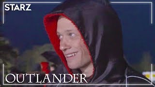 Outlander  Ed Speleers on the Boat Scene  Season 4  STARZ