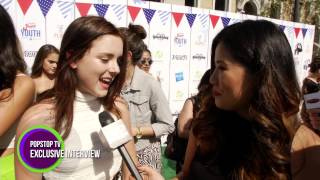 Madison Davenport Talks Lollipop Charity at Variety Power of Youth 2013 interview