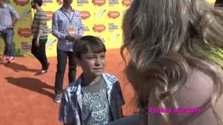 Pierce Gagnon Kids Choice Awards Interview