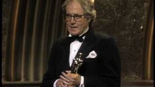 John Barry Wins Original Score 1986 Oscars