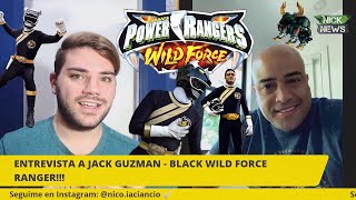 ENTREVISTA AL BLACK WILD FORCE POWER RANGERS  JACK GUZMAN Dany Delgado PowerrangersWildforce