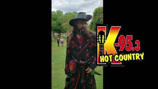 Renaissance Fest giveaway 2019 with Aemon Rooster Chris McGeary