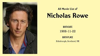 Nicholas Rowe Movies list Nicholas Rowe Filmography of Nicholas Rowe