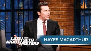 Hayes MacArthur Used to Live in a RatInfested Apartment with Ike Barinholtz and Josh Meyers