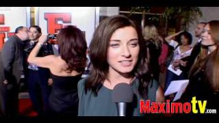 Margo Harshman Interview at Fired Up Premiere