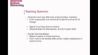 Sandy Buchanan Teaching Summon Across Diverse Subjects