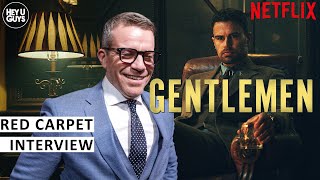 Max Beesley  The Gentlemen TV Series UK Premiere Red Carpet Interview