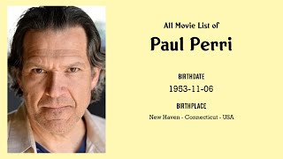 Paul Perri Movies list Paul Perri Filmography of Paul Perri