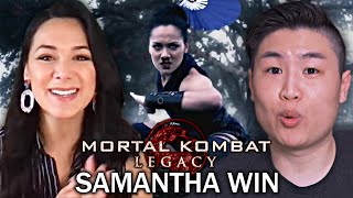 Interviewing KITANA From Mortal Kombat Legacy Samantha Win Interview