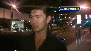 Rick Yune Was an Escort for Halloween