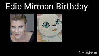 Edie Mirman Birthday