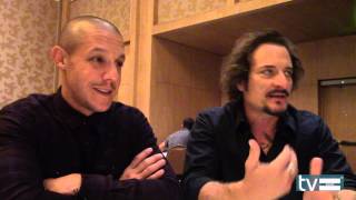 Sons of Anarchy Season 7 Theo Rossi  Kim Coates Interview