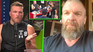 HHH Comes On The Pat McAfee Show To Talk Adam Coles Blow Up Live On Air