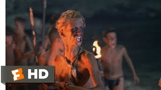 Lord of the Flies 911 Movie CLIP  Conquering the Monster 1990 HD