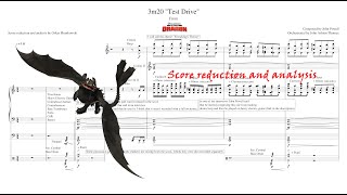 How To Train Your Dragon Test Drive by John Powell Score reduction and analysis old version
