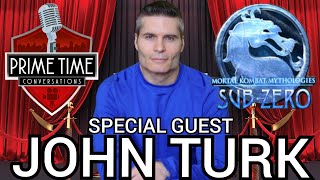 John Turk aka Subzero talks mortal Kombat working on the Dark Knight prison break  much more