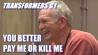 Voice Actor Michael Bell on Transformers G1 Prowl Death  GI Joe Dukes Apparent Death at TFcon