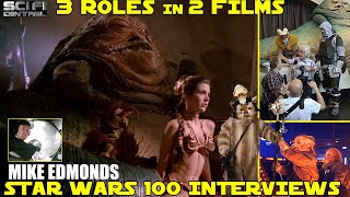 MIKE EDMONDS 3 roles in 2 films  Star Wars 100 Interviews 2021