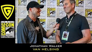 Jonathan Walker   Van Helsing  SDCC 2018  The Geek Generation