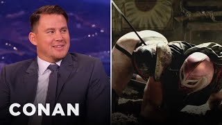 Channing Tatum Attacked Danny McBride Dressed As The Gimp  CONAN on TBS