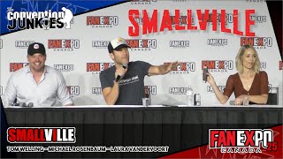 Smallvilles Tom Welling Michael Rosenbaum Laura Vandervoort Fan Expo Canada 2019 QA