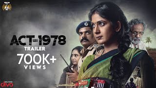 ACT1978 Kannada Film  Official Trailer  Yajna Shetty  Sanchari Vijay  Mansore  Satya Hegde