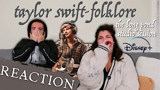 Taylor Swifts folklore the long pond studio sessions on Disney  REACTION