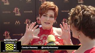 Carolyn Hennesy Interview  2019 Daytime Emmy Awards