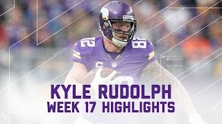 Kyle Rudolph Snags 117 Yards  1 TD  Week 17 Player Highlights