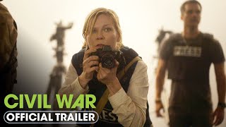 Civil War 2024 Official Trailer  Kirsten Dunst Cailee Spaeny