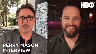 Perry Mason Conversation with Robert Downey Jr and Matthew Rhys Interview  HBO