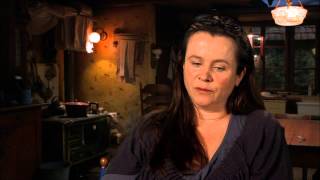 The Book Thief Emily Watson Rosa On Set Movie Interview  ScreenSlam