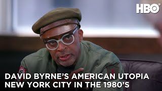 David Byrnes American Utopia 2020 New York City in the 1980s  HBO