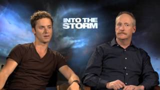Jeremy Sumpter and Matt Walsh Interview  Into the Storm