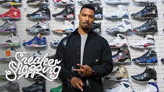 Powers Omari Hardwick Goes Sneaker Shopping With Complex
