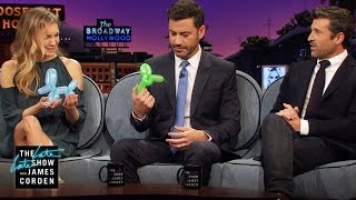 HighPressure Jobs  Balloon Animals w Rene Zellweger Patrick Dempsey  Jimmy Kimmel