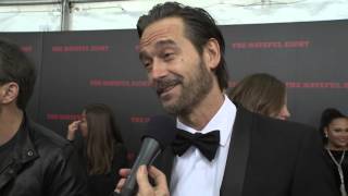 The Hateful Eight Craig Stark Chester Smithers NYC Red Carpet Interview  ScreenSlam