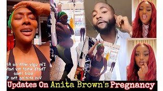 Davido Pregnant Sidechick Anita Brown Expose BABY PUMP As She Brings Up New Scandal x Chioma