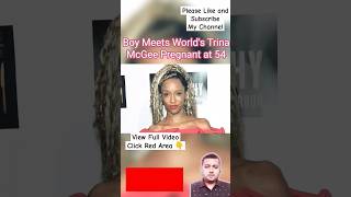 Trina McGee Pregnant at 54  Boy Meets World  Rider Strong  Trina McGee  Angela Moore